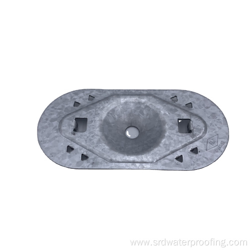 tpo waterproofing sheet welding plate